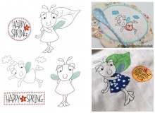 Stickserie - Lily's Happy Spring